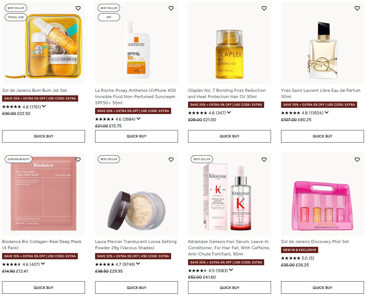 Up to 30% off selected at Lookfantastic Up to 30% off selected at Lookfantastic