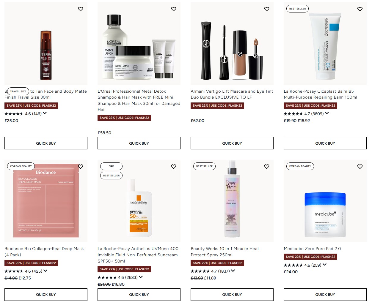 25% off selected at Lookfantastic 25% off selected at Lookfantastic