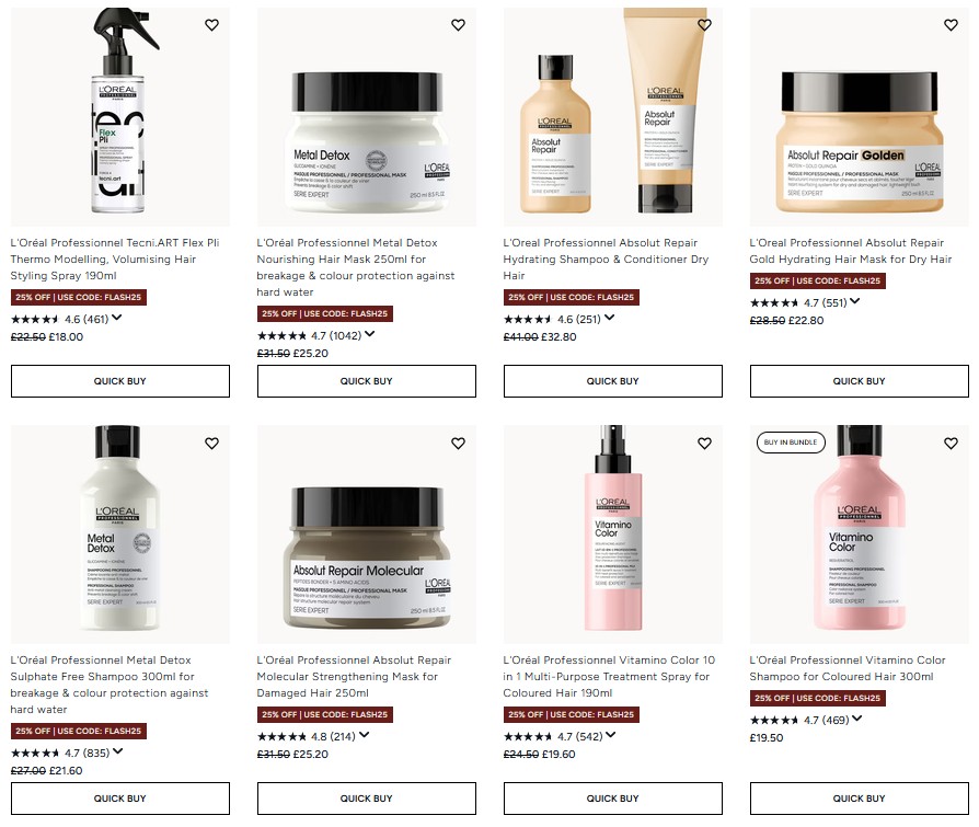 25% off L'Oréal Professionnel at Lookfantastic 25% off L'Oréal Professionnel at Lookfantastic