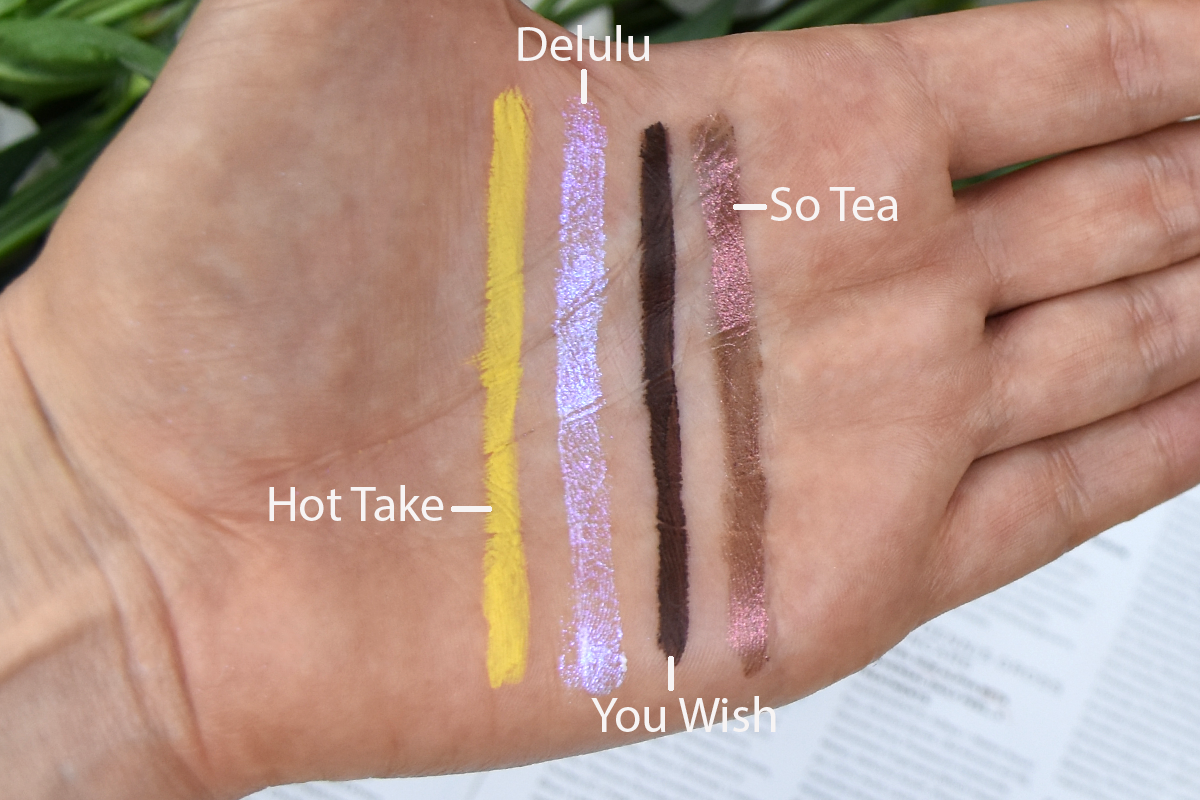 Marc Jacobs Drawn This Way Longwear Eyeliner Swatches Marc Jacobs Drawn This Way Longwear Eyeliner Swatches