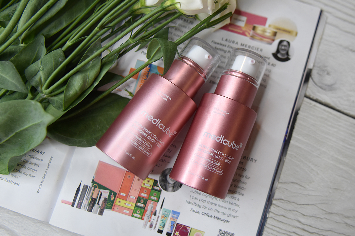 Medicube PDRN Pink Collagen Exosome Shot Serum review Medicube PDRN Pink Collagen Exosome Shot Serum review