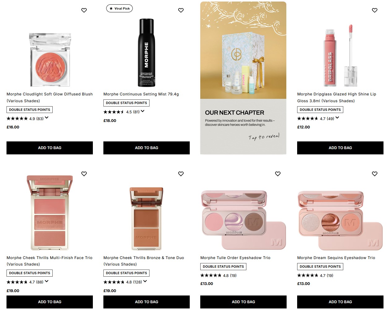20% off Morphe at Cult Beauty 20% off Morphe at Cult Beauty