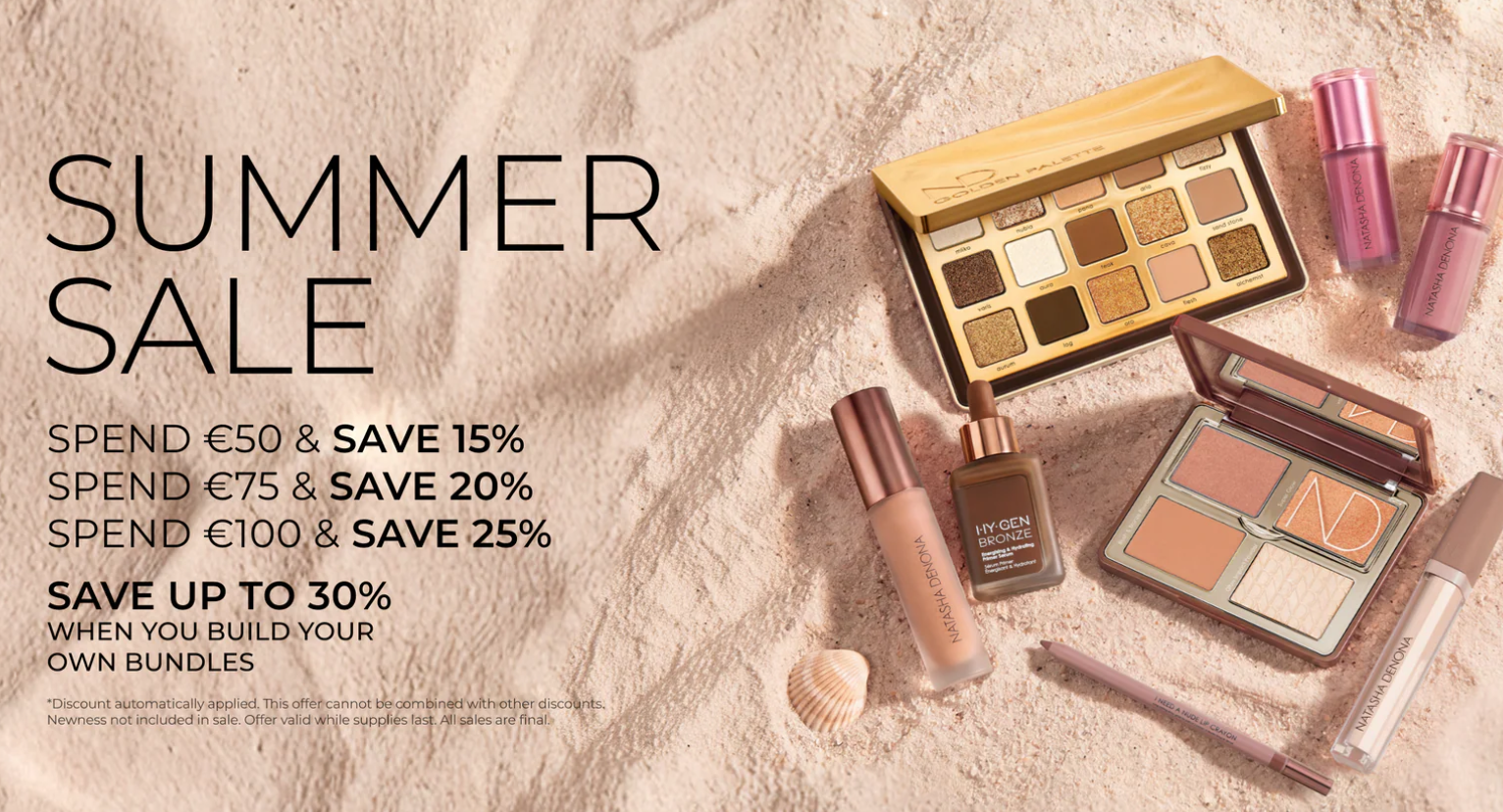 Summer Sale at Natasha Denona Summer Sale at Natasha Denona