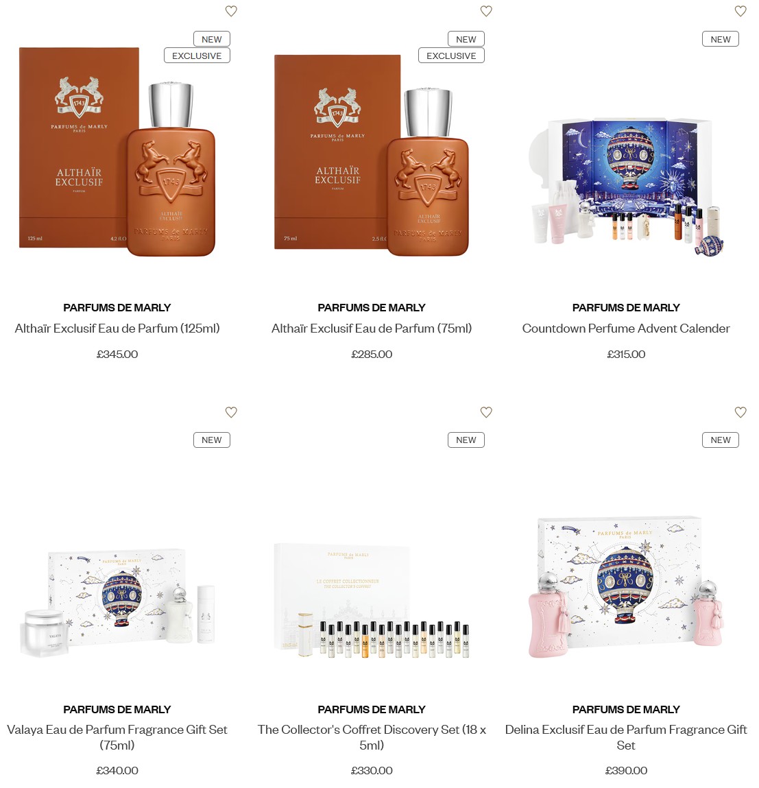Parfums de Marly Holiday Collection Parfums de Marly Holiday Collection
