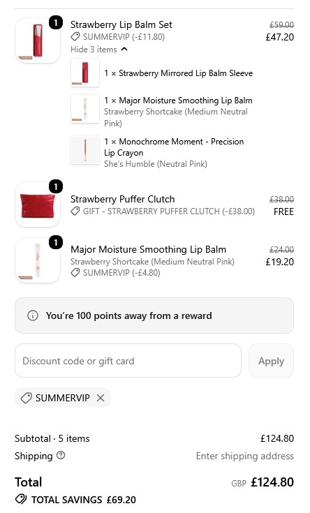 20% off sitewide at Patrick Ta, including the new Strawberry Shortcak Lip Balm 20% off sitewide at Patrick Ta, including the new Strawberry Shortcak Lip Balm
