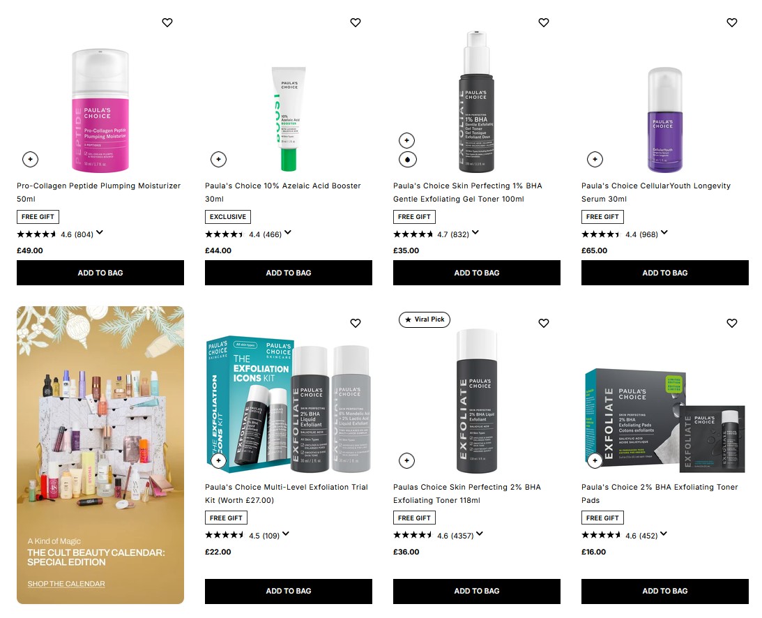 20% off Paula's Choice at Cult Beauty with code BDCB 20% off Paula's Choice at Cult Beauty with code BDCB