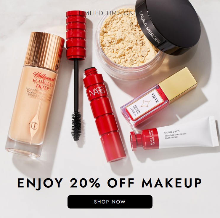 20% off Makeup at Space NK 20% off Makeup at Space NK