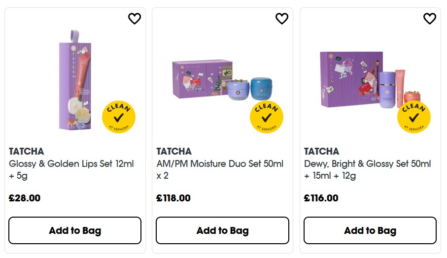 Tatcha Holiday Sets 2026 at Sephora UK Tatcha Holiday Sets 2026 at Sephora UK