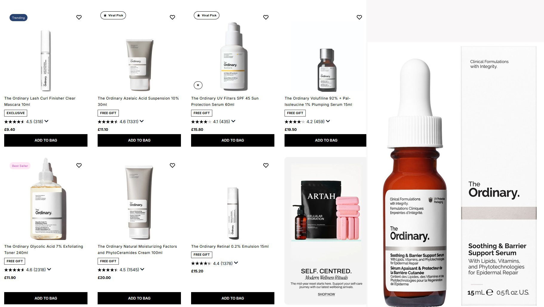 20% off The Ordinary at Cult Beauty 20% off The Ordinary at Cult Beauty