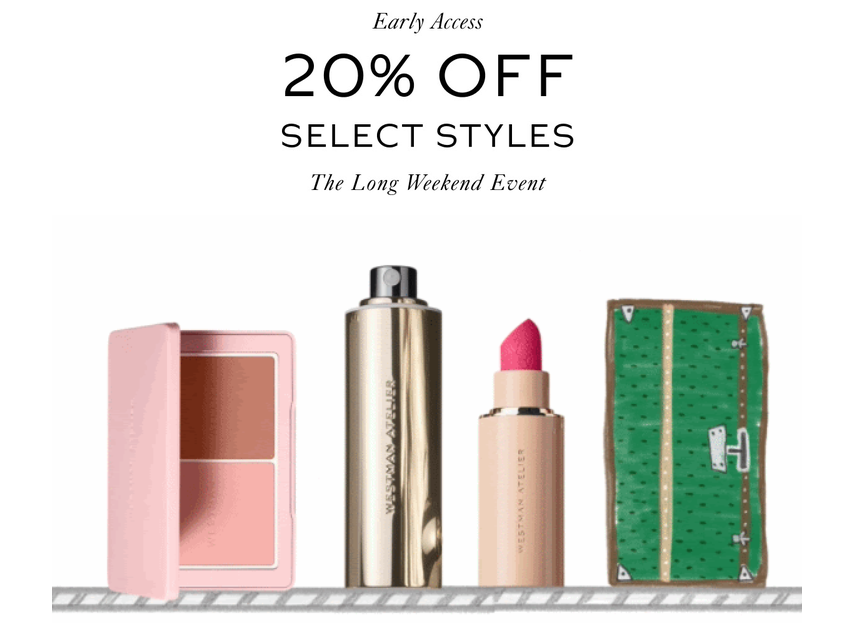 20% off selected at Westman Atelier 20% off selected at Westman Atelier