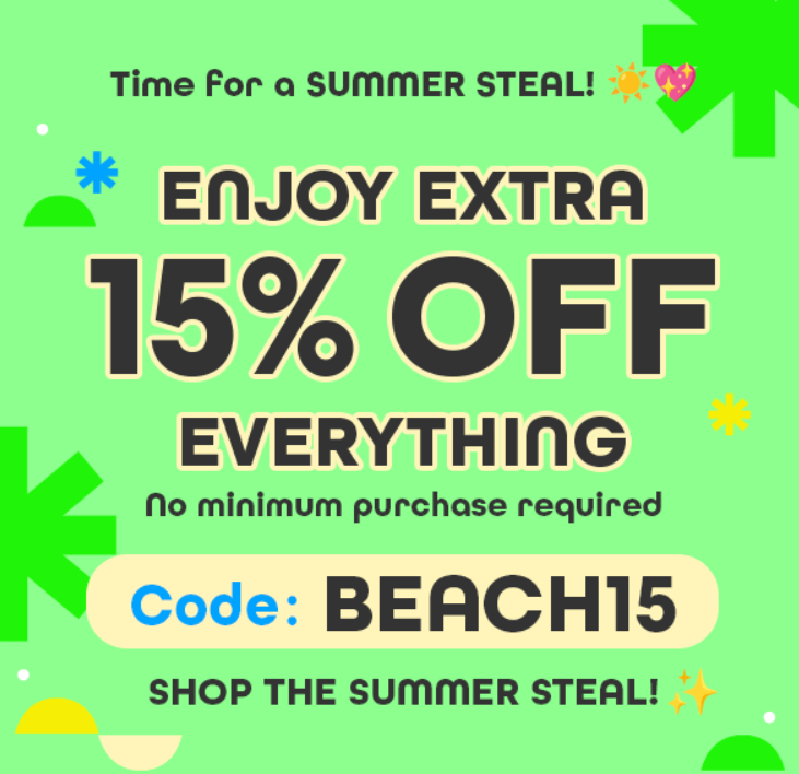 Up to 50% off Sale at Yesstyle + an extra 15% off everything Up to 50% off Sale at Yesstyle + an extra 15% off everything