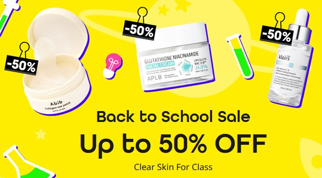 Up to 50% off Sale at Yesstyle Up to 50% off Sale at Yesstyle