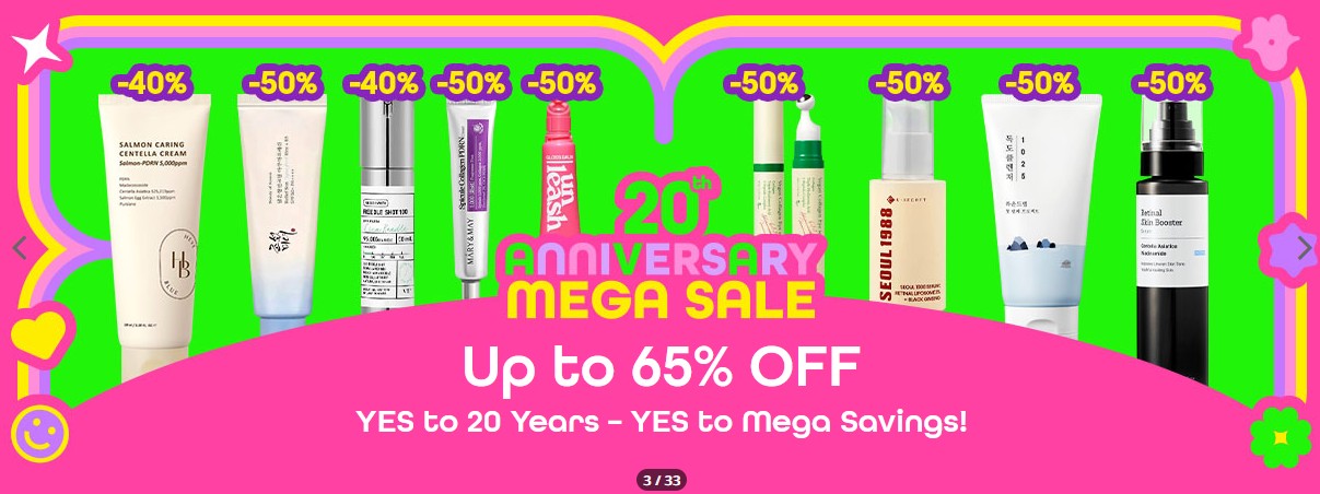 Up to 65% off Sale at Yesstyle Up to 65% off Sale at Yesstyle