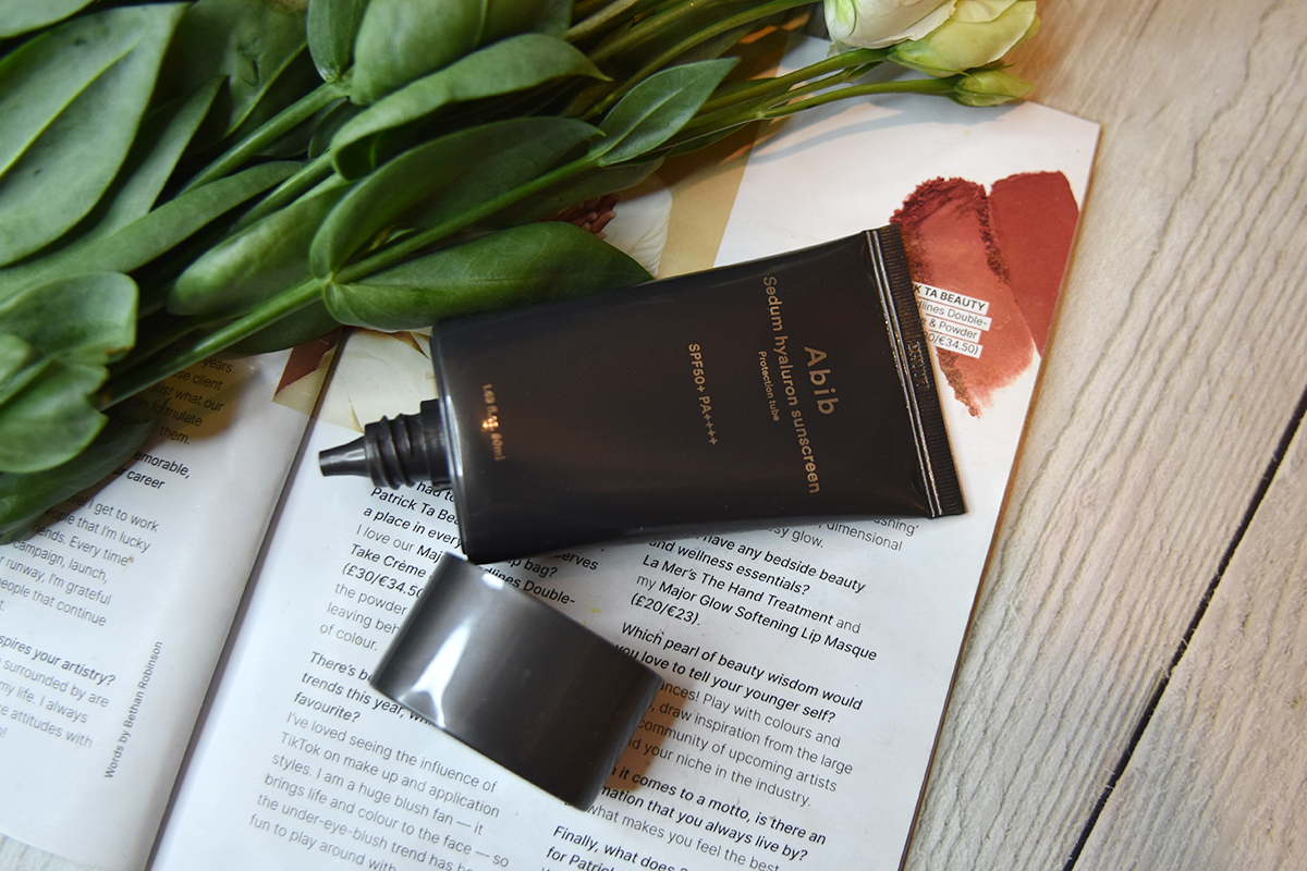 Abib Sedum Hyaluron Sunscreen Protection Tube Review Abib Sedum Hyaluron Sunscreen Protection Tube Review