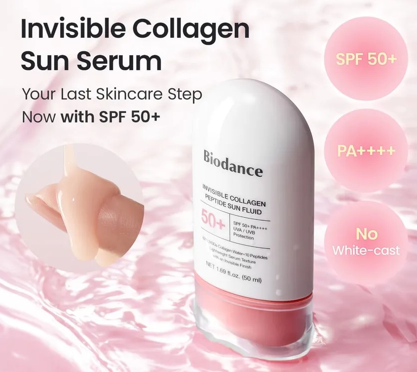 Biodance Invisible Collagen Peptide Sun Fluid Biodance Invisible Collagen Peptide Sun Fluid