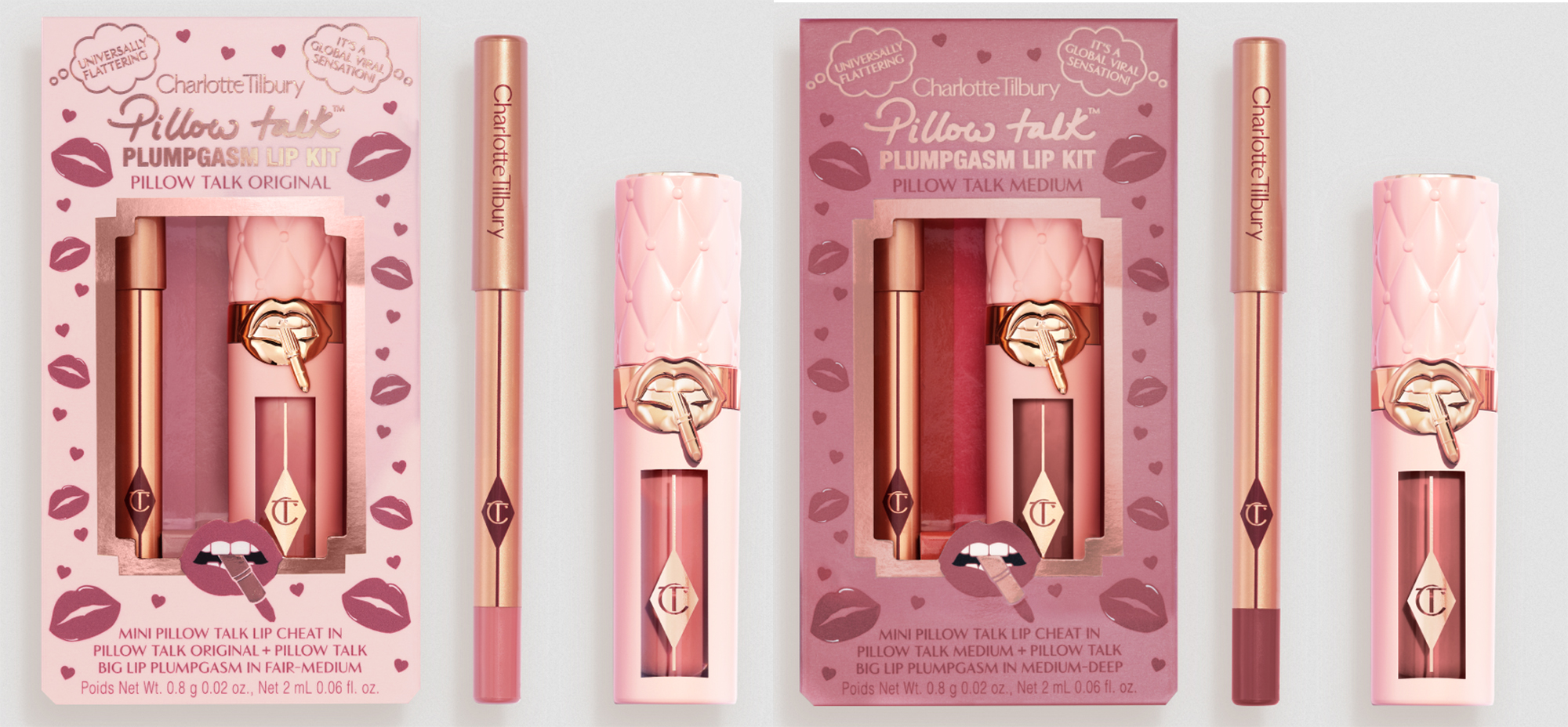 Charlotte Tilbury Pillow Talk Plumpgasm Lip Kits Charlotte Tilbury Pillow Talk Plumpgasm Lip Kits