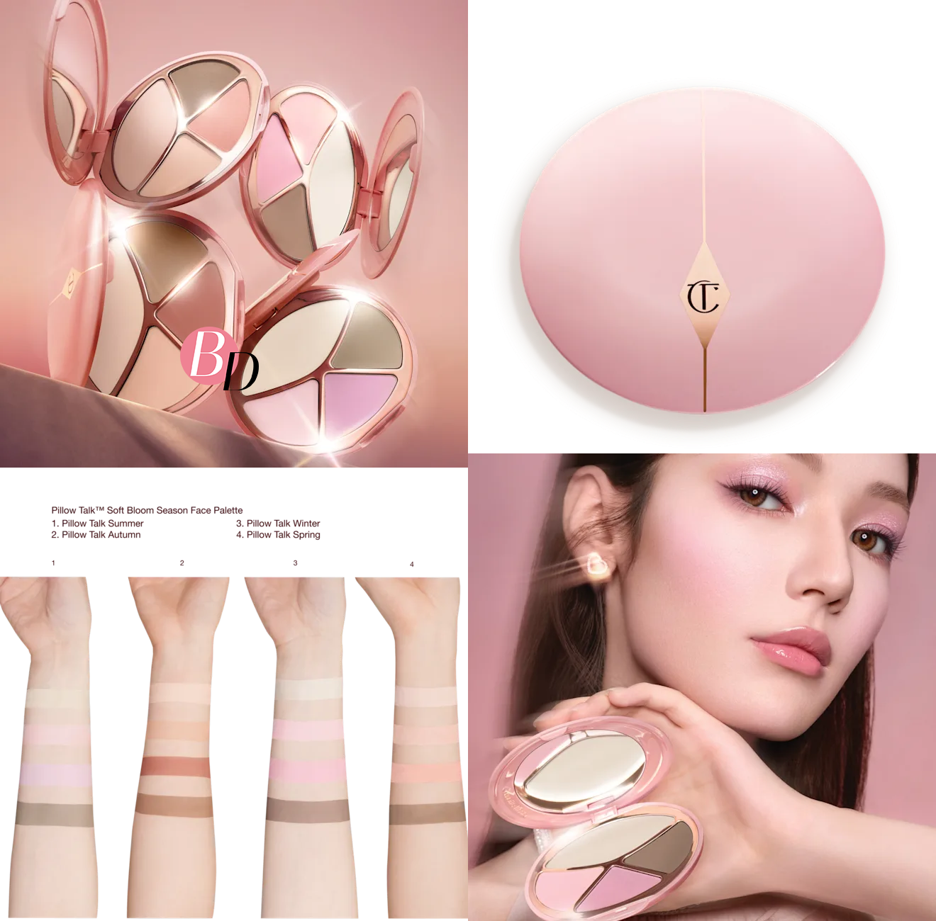 Charlotte Tilbury Pillow Talk Soft Bloom Seasons Face Palettes Charlotte Tilbury Pillow Talk Soft Bloom Seasons Face Palettes