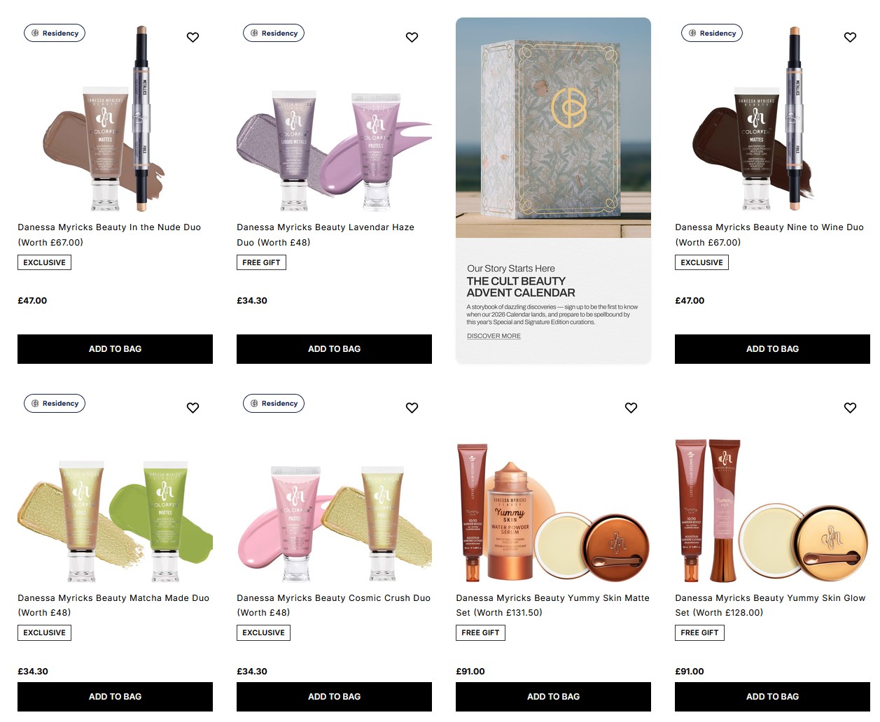 Danessa Myricks Sets at Cult Beauty