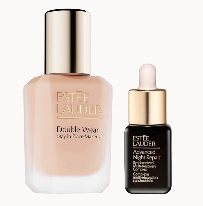 Estee Lauder Double Wear Stay-in-Place Makeup & Advanced Night Repair Serum Bundle Estee Lauder Double Wear Stay-in-Place Makeup & Advanced Night Repair Serum Bundle