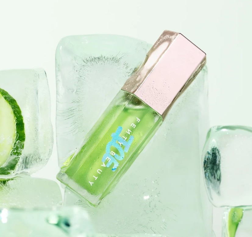 Fenty Beauty Gloss Bomb Ice Cooling Lip Luminizer - Cucum'Brrr Fenty Beauty Gloss Bomb Ice Cooling Lip Luminizer - Cucum'Brrr