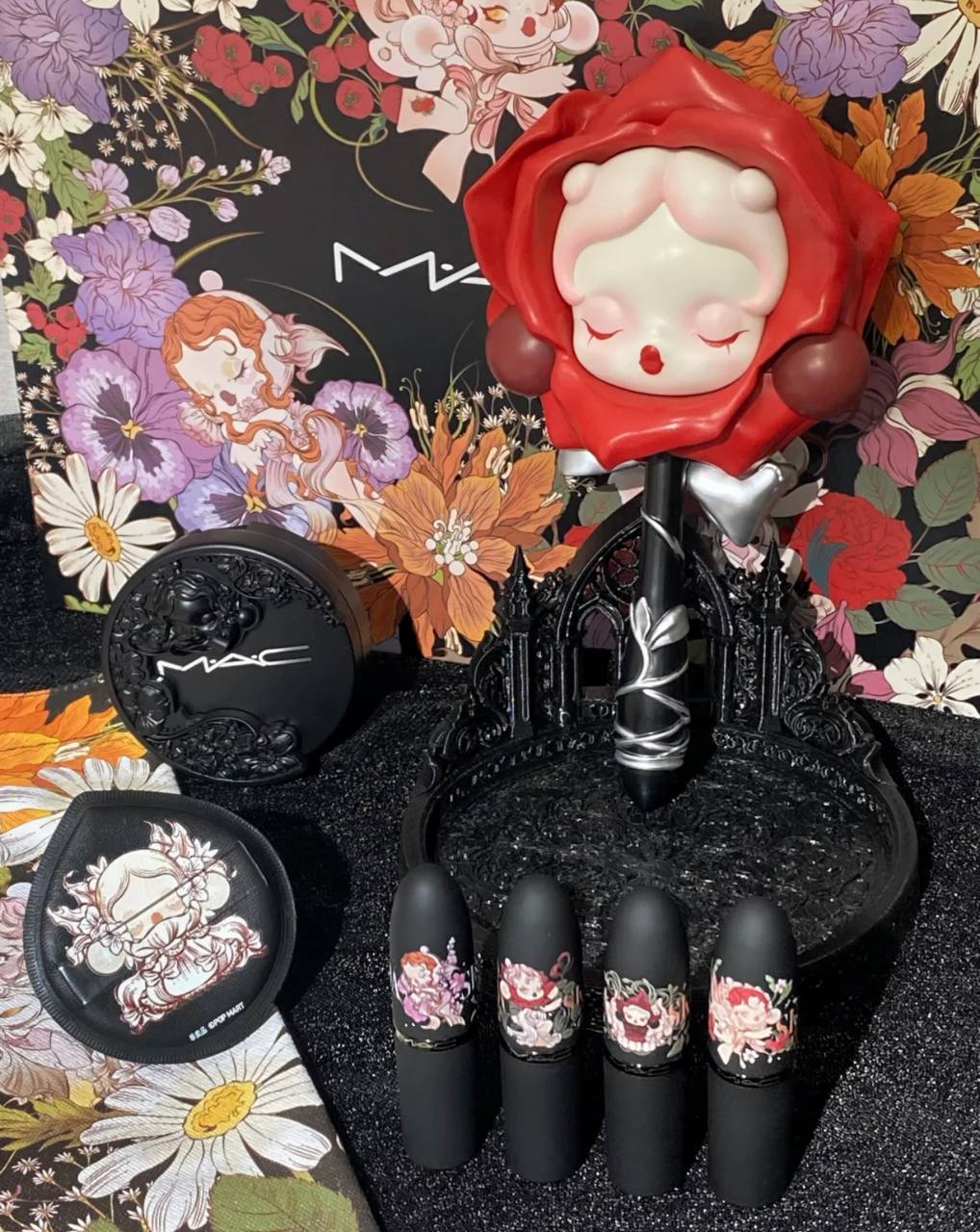 First look at the MAC × SKULLPANDA Qixi Collection First look at the MAC × SKULLPANDA Qixi Collection
