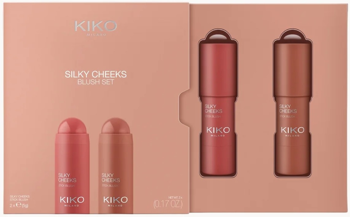 KIKO Milano Silky Cheeks Blush & Bronze Set KIKO Milano Silky Cheeks Blush & Bronze Set
