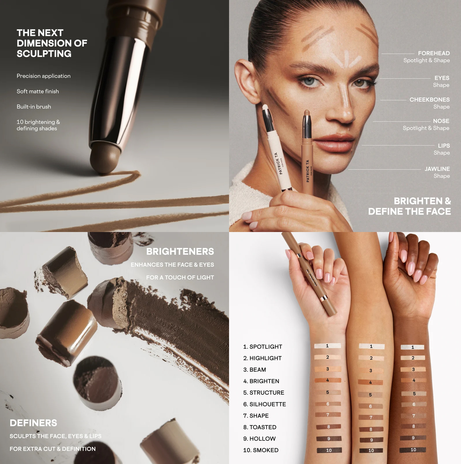 Patrick Ta Major Sculpt™ Shape & Shade Anywhere Artistry Sticks Patrick Ta Major Sculpt™ Shape & Shade Anywhere Artistry Sticks