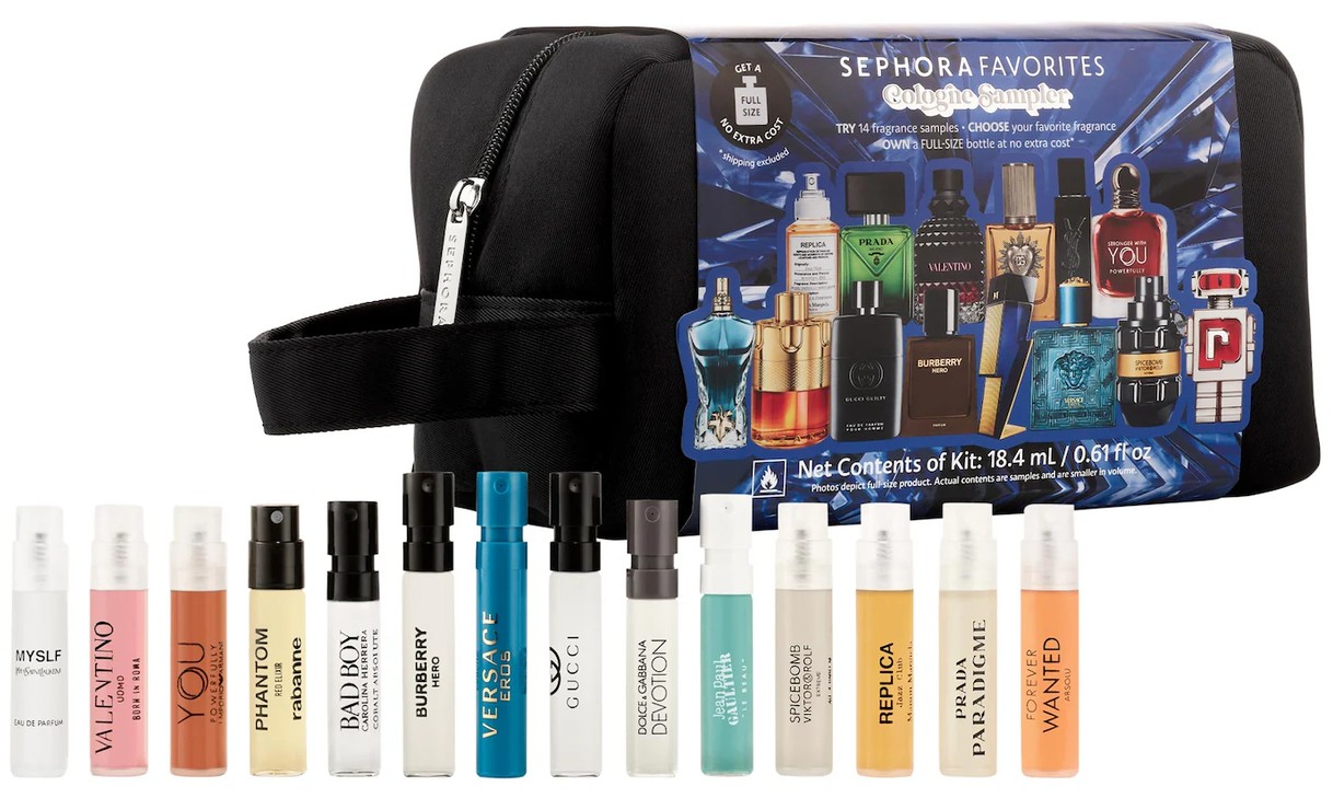 Sephora Favorites Holiday Men's Cologne Sampler Gift Set w/ Redeemable Voucher Sephora Favorites Holiday Men's Cologne Sampler Gift Set w/ Redeemable Voucher