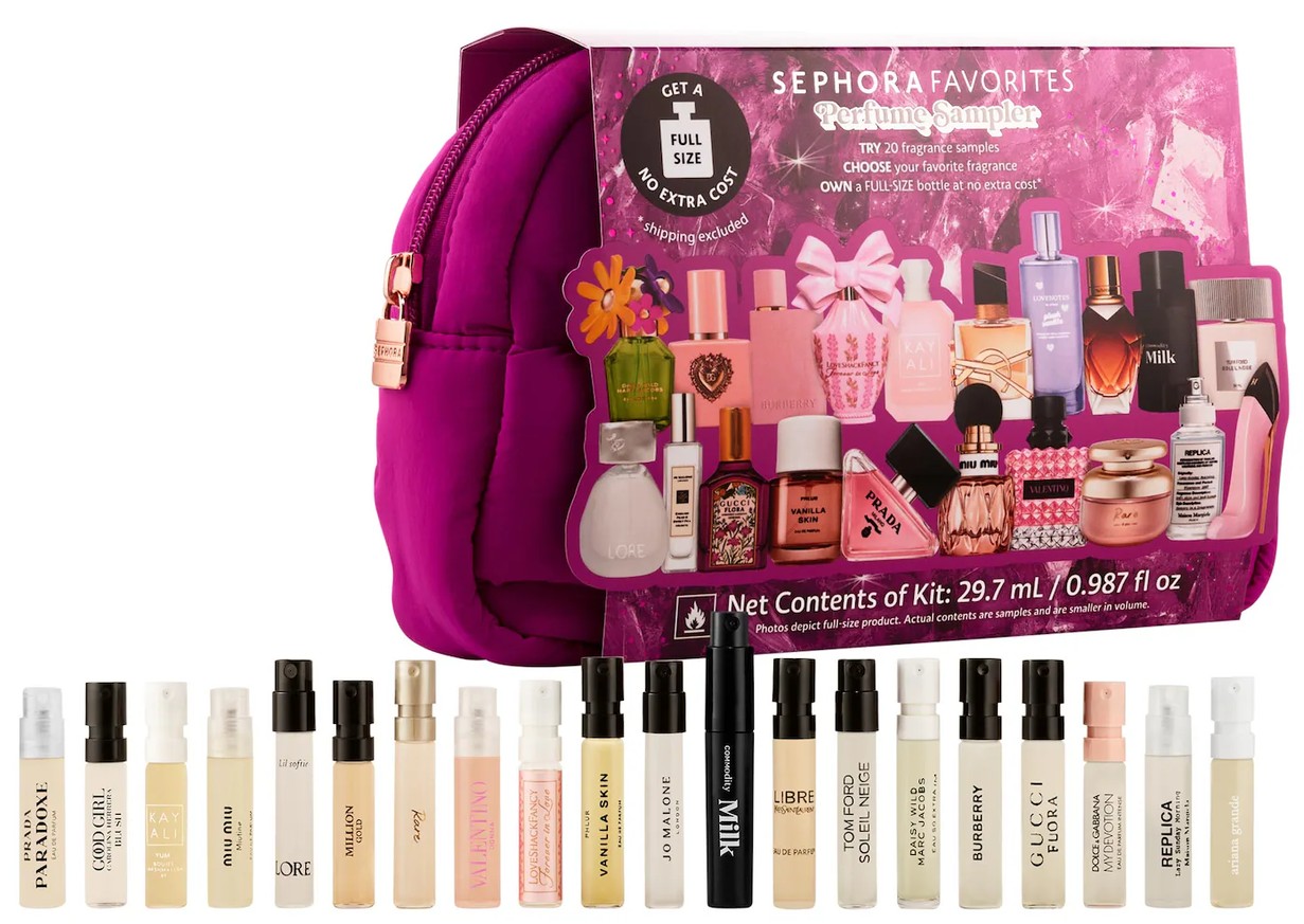 Sephora Favorites Holiday Women's Perfume Sampler Gift Set w/ Redeemable Voucher Sephora Favorites Holiday Women's Perfume Sampler Gift Set w/ Redeemable Voucher