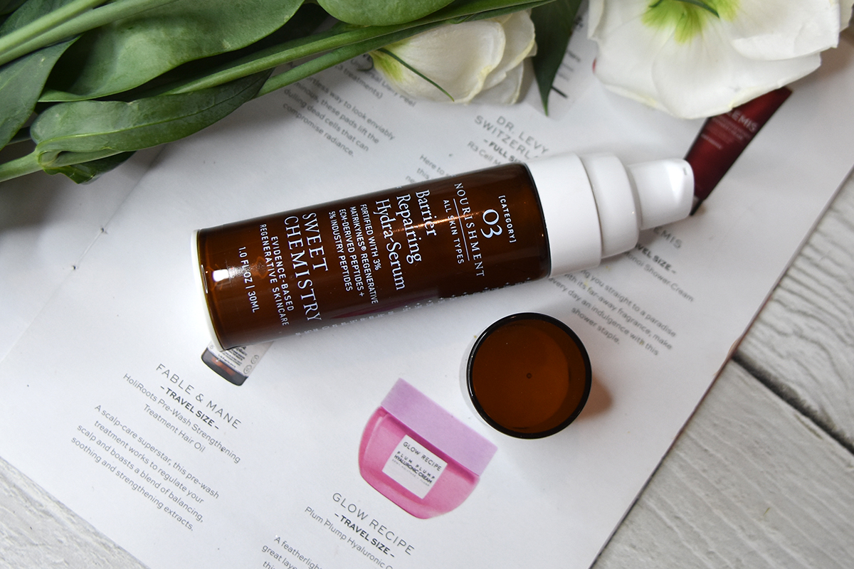Sweet Chemistry Labs Barrier Repairing Hydra-Serum review Sweet Chemistry Labs Barrier Repairing Hydra-Serum review