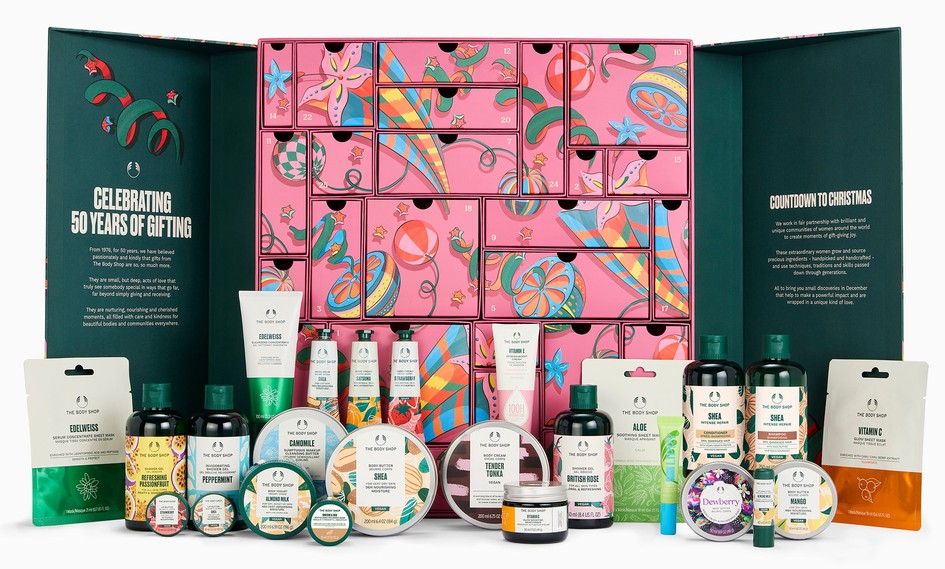 The Body Shop Ultimate Beauty Advent Calendar The Body Shop Ultimate Beauty Advent Calendar