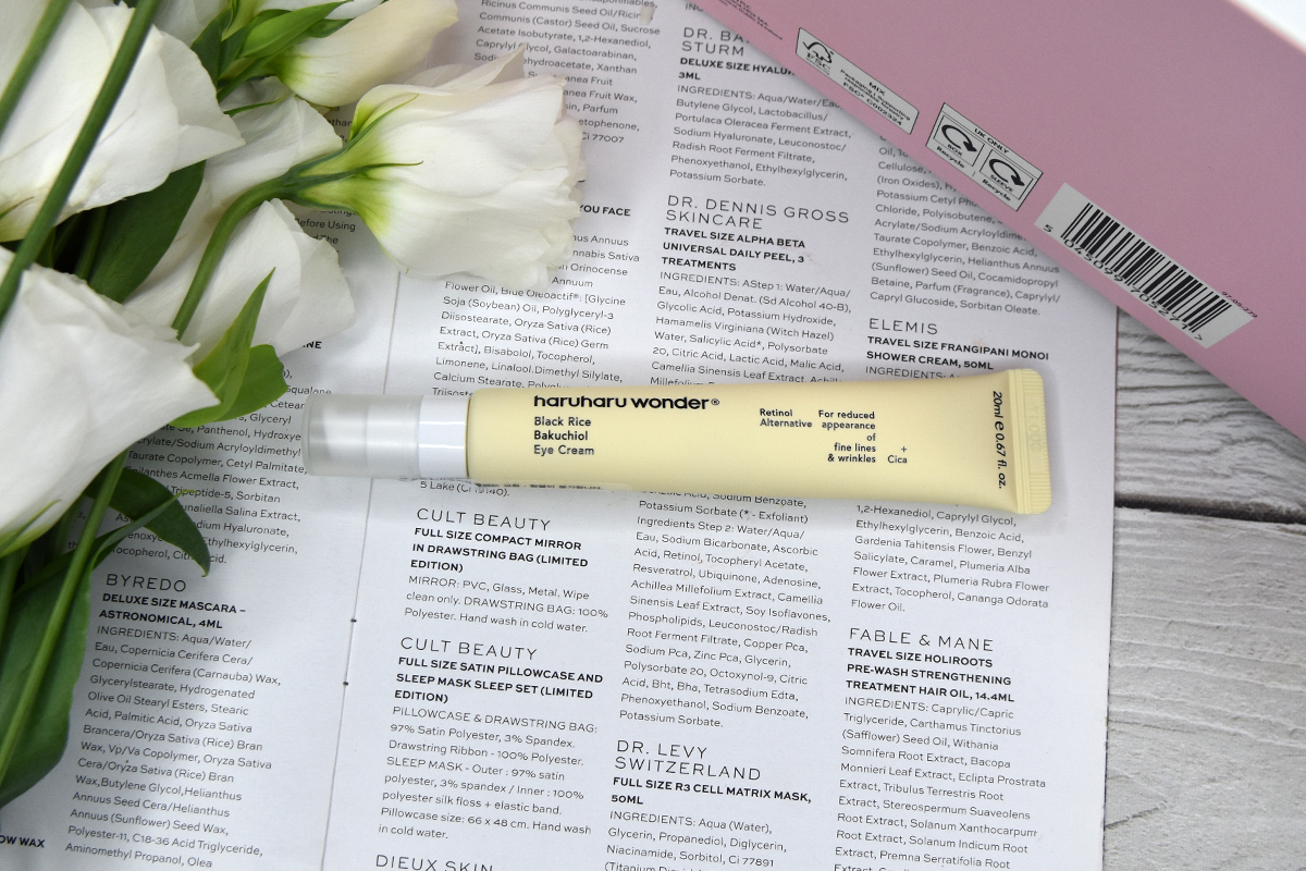 Haru Haru Wonder Black Rice Bakuchiol Eye Cream Haru Haru Wonder Black Rice Bakuchiol Eye Cream