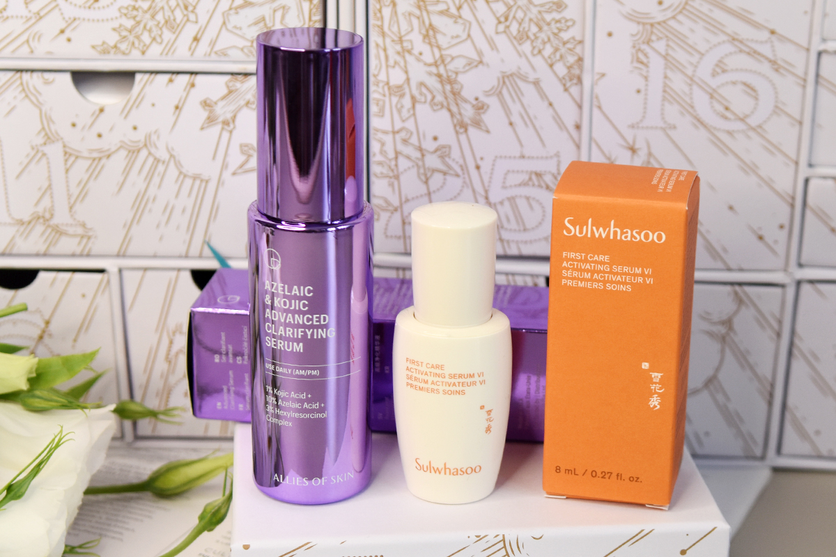 Allies of Skin Advanced Clarifying Serum and Sulwhasoo First Care Activating Serum Allies of Skin Advanced Clarifying Serum and Sulwhasoo First Care Activating Serum