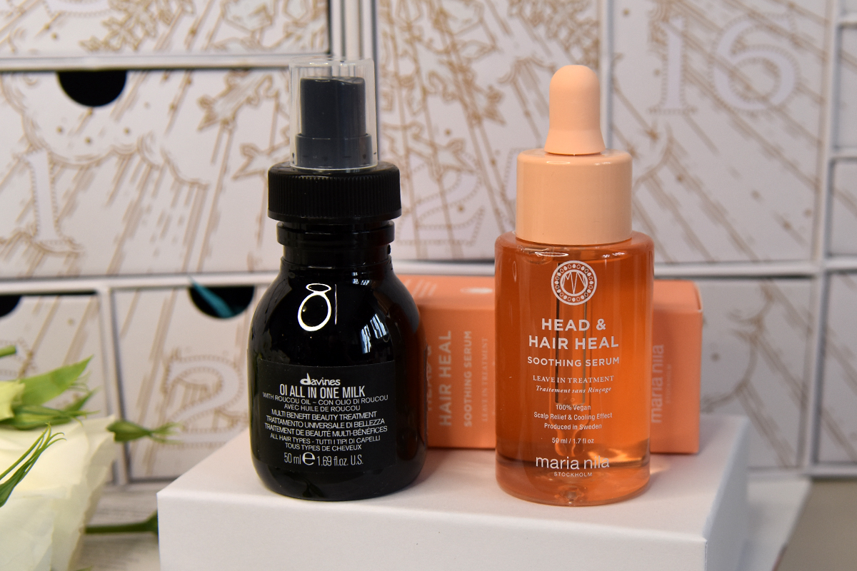 Maria Nila Head & Hair Heal Soothing Scalp Serum and Davines Oi All-in-One Milk Maria Nila Head & Hair Heal Soothing Scalp Serum and Davines Oi All-in-One Milk