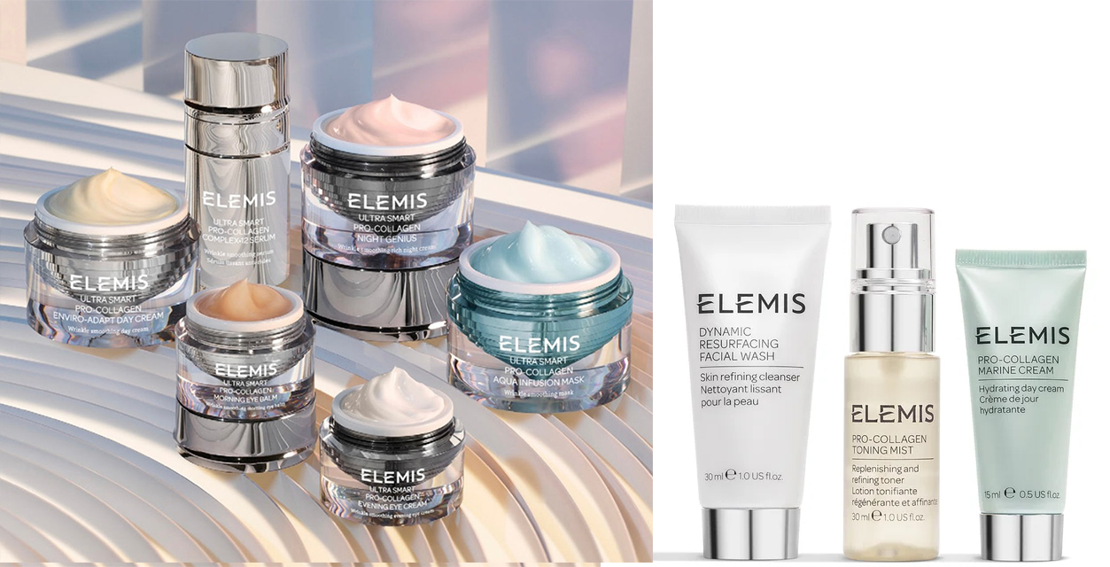 Elemis Ultra Smart Collection at Cult Beauty + Travel Essentials Gift when you spend £100 on Elemis Elemis Ultra Smart Collection at Cult Beauty + Travel Essentials Gift when you spend £100 on Elemis