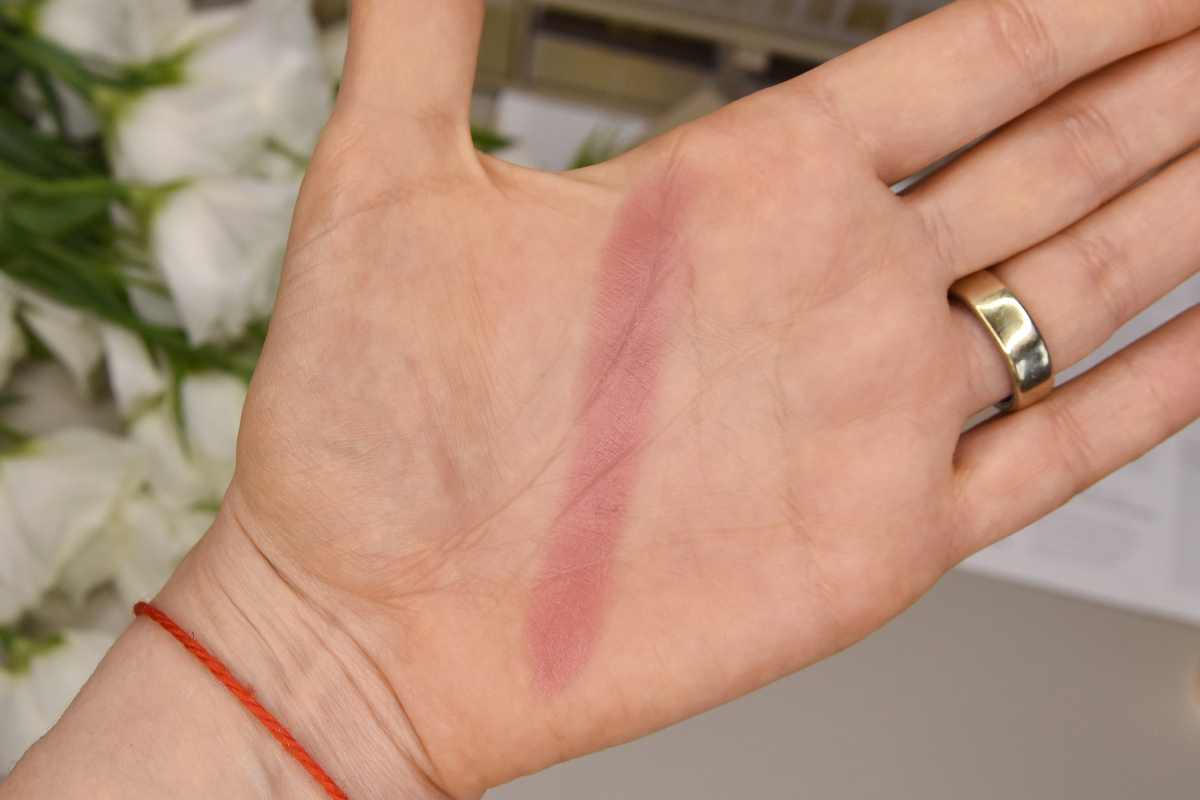 Sisley Le Phyto Rouge Lipstick in 20 Rose Portofino Swatch Sisley Le Phyto Rouge Lipstick in 20 Rose Portofino Swatch