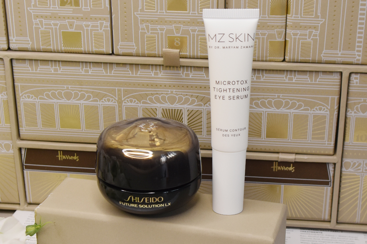 Shiseido Future Solution LX eye & Lip Contour Regenerating Cream and MZ Skin Microtox Tightening Eye Serum Shiseido Future Solution LX eye & Lip Contour Regenerating Cream and MZ Skin Microtox Tightening Eye Serum