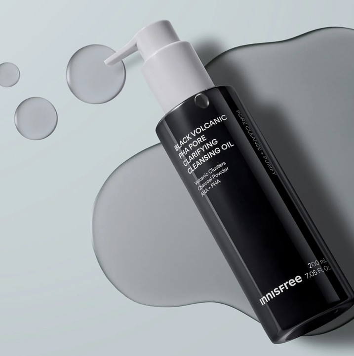 Innisfree Black Volcanic PHA Pore Clarifying Cleansing Oil Innisfree Black Volcanic PHA Pore Clarifying Cleansing Oil
