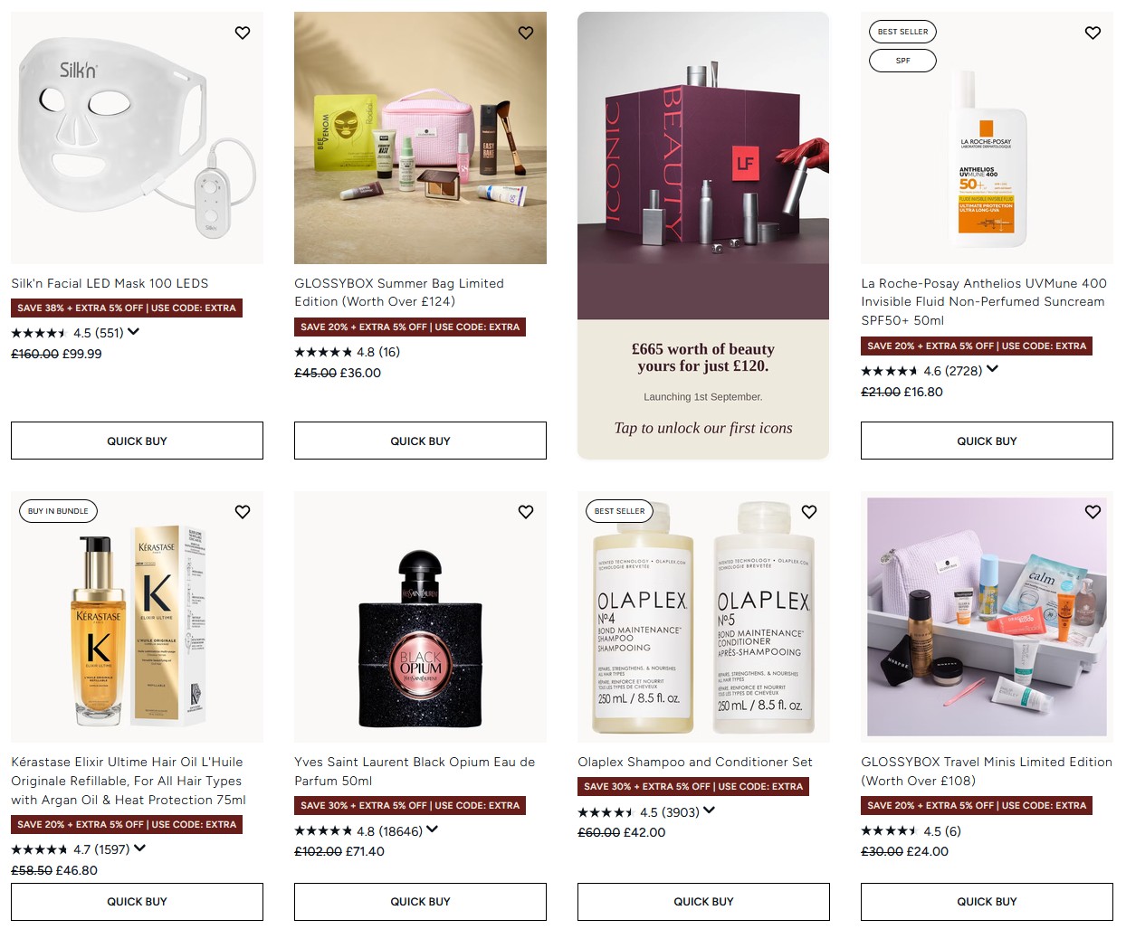 Up to 40% off selected at Lookfantastic Up to 40% off selected at Lookfantastic