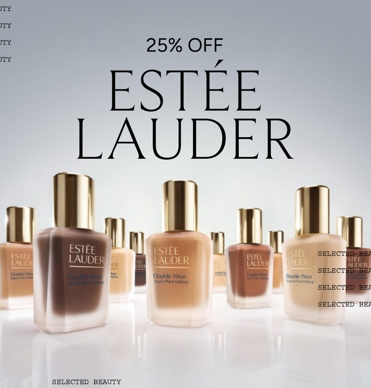 25% off Estée Lauder at Lookfantastic 25% off Estée Lauder at Lookfantastic
