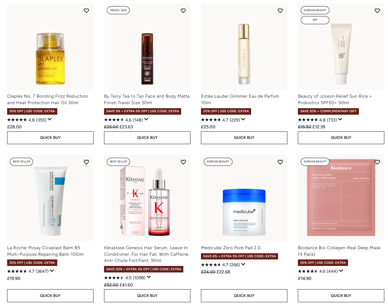 Extra 6% off Sale Items at Lookfantastic Extra 6% off Sale Items at Lookfantastic