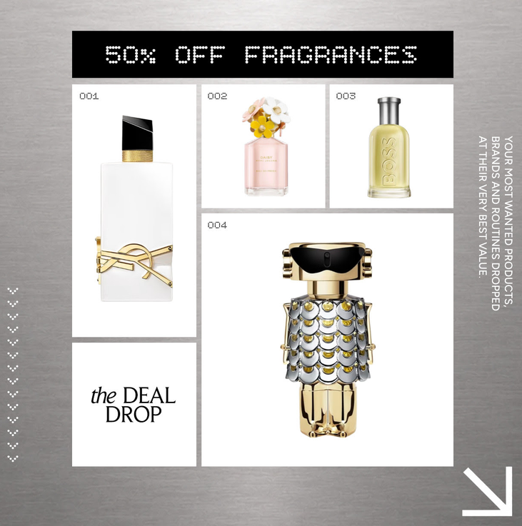 50% off selected Fragrances at Lookfantastic 50% off selected Fragrances at Lookfantastic