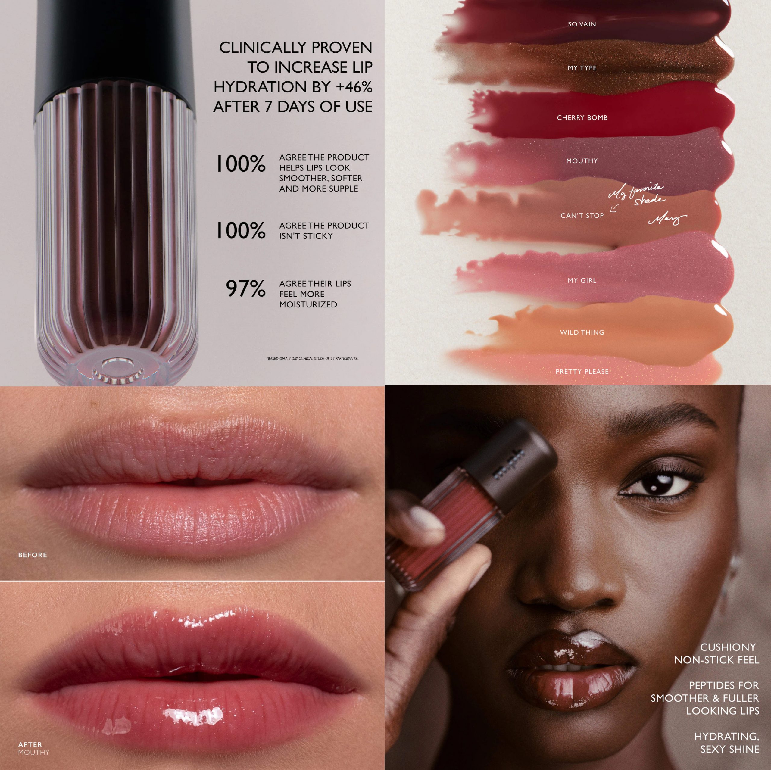 m.ph by Mary Phillips Top Coat Hydrating Lip Gloss m.ph by Mary Phillips Top Coat Hydrating Lip Gloss