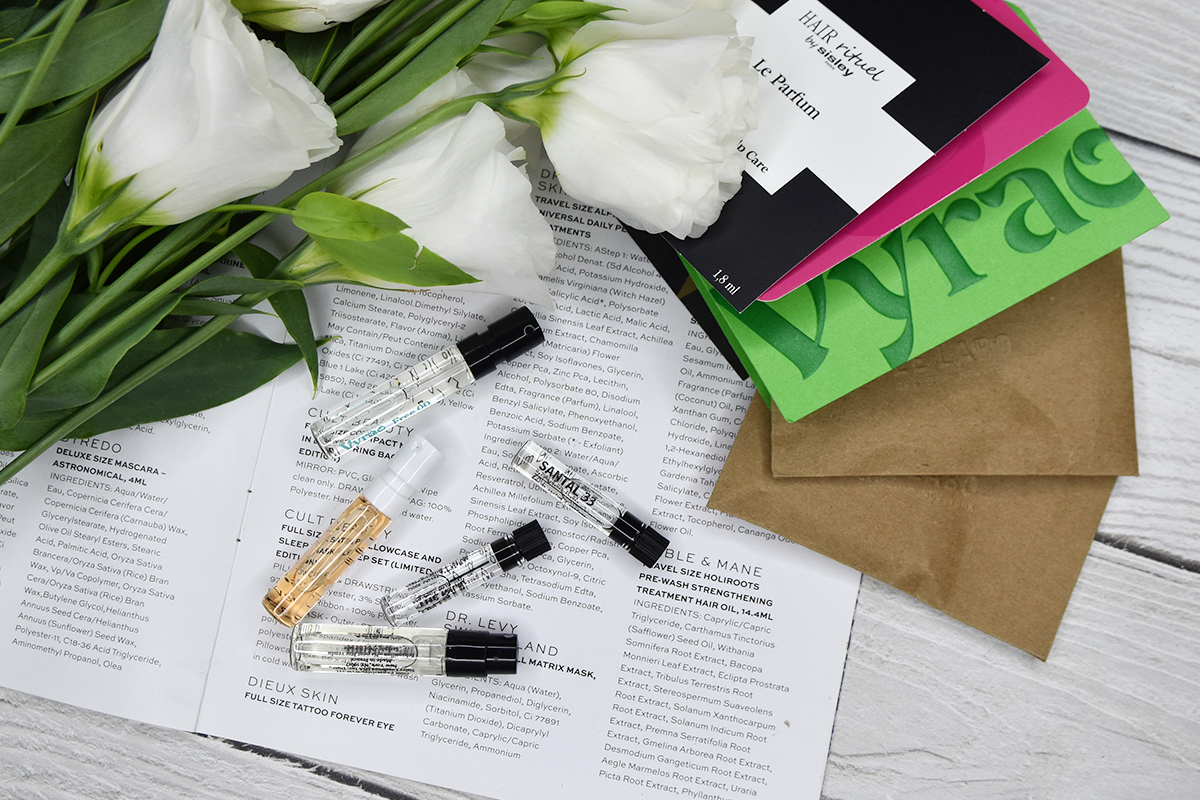 Five perfume samples Five perfume samples