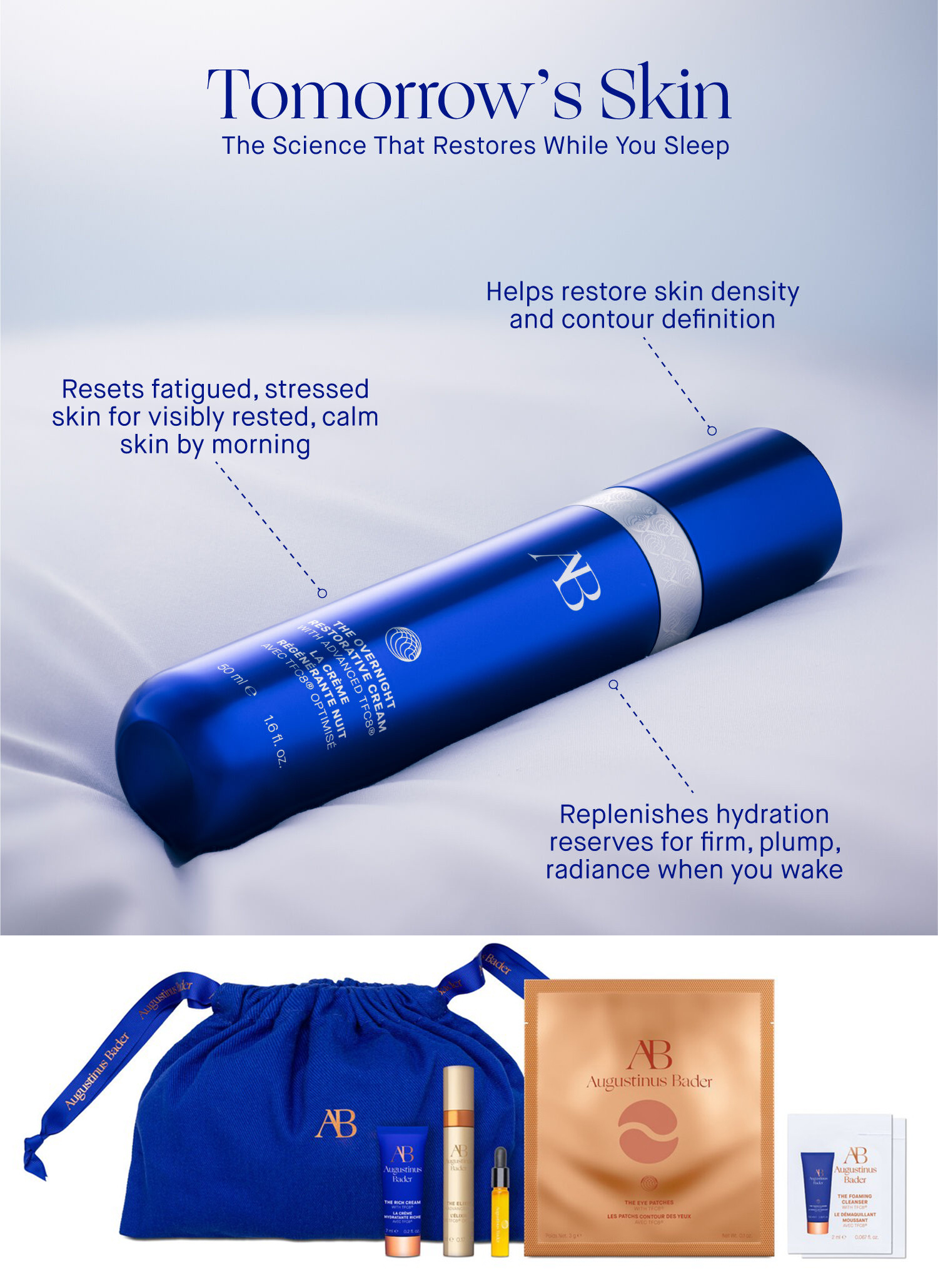 Augustinus Bader The Overnight Restorative Cream Augustinus Bader The Overnight Restorative Cream
