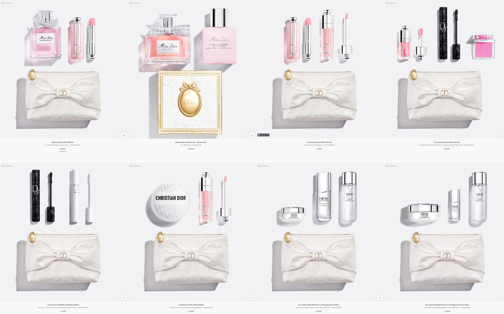 DIOR Holiday Gift Sets 2026 DIOR Holiday Gift Sets 2026