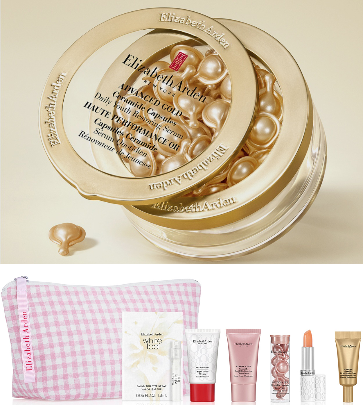 Elizabeth Arden New Advance Gold Ceramide Capsules Elizabeth Arden New Advance Gold Ceramide Capsules