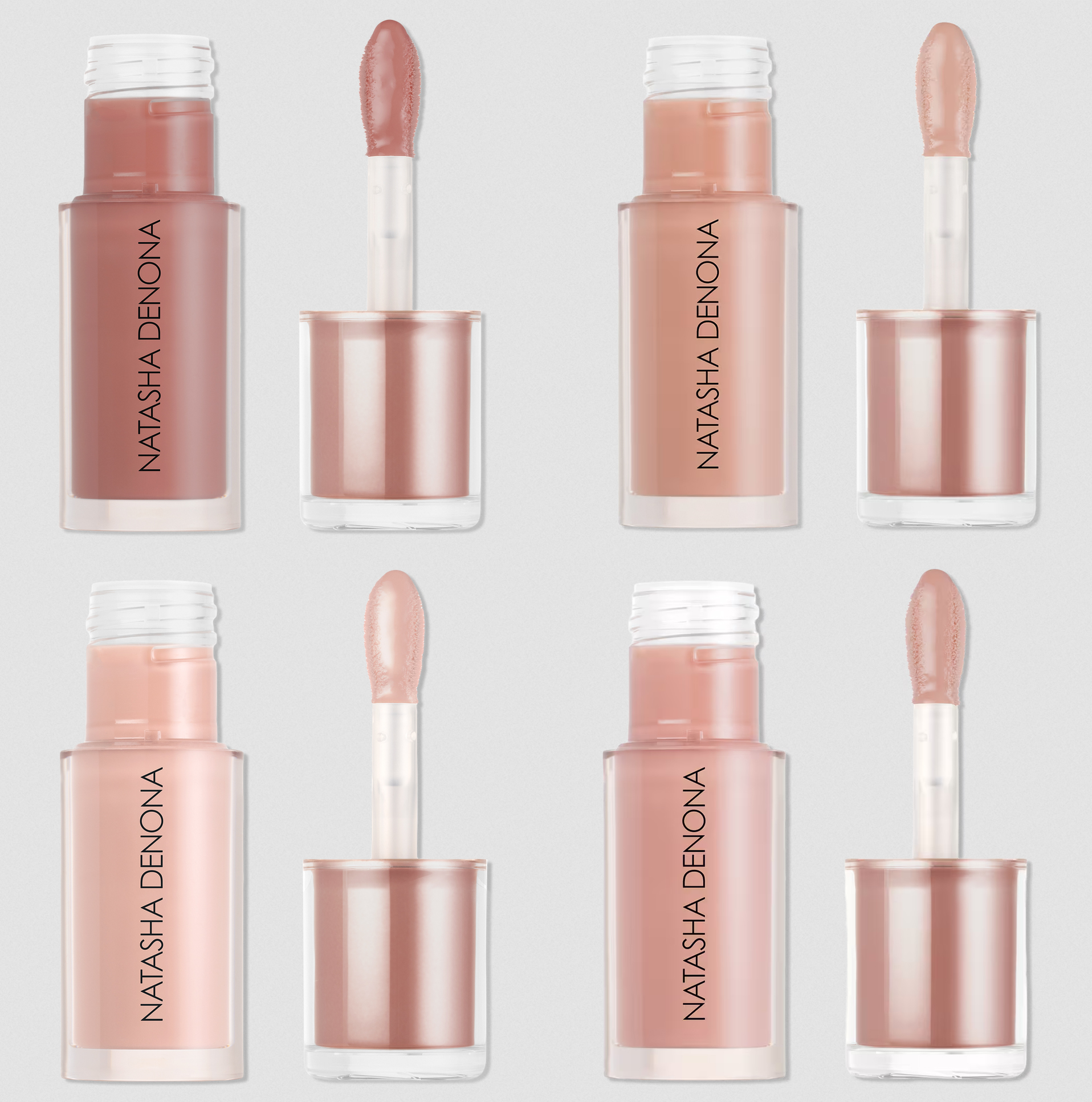 New shades of the Natasha Denona Hy-Gloss Milky Tinted Lip Gloss Balm New shades of the Natasha Denona Hy-Gloss Milky Tinted Lip Gloss Balm