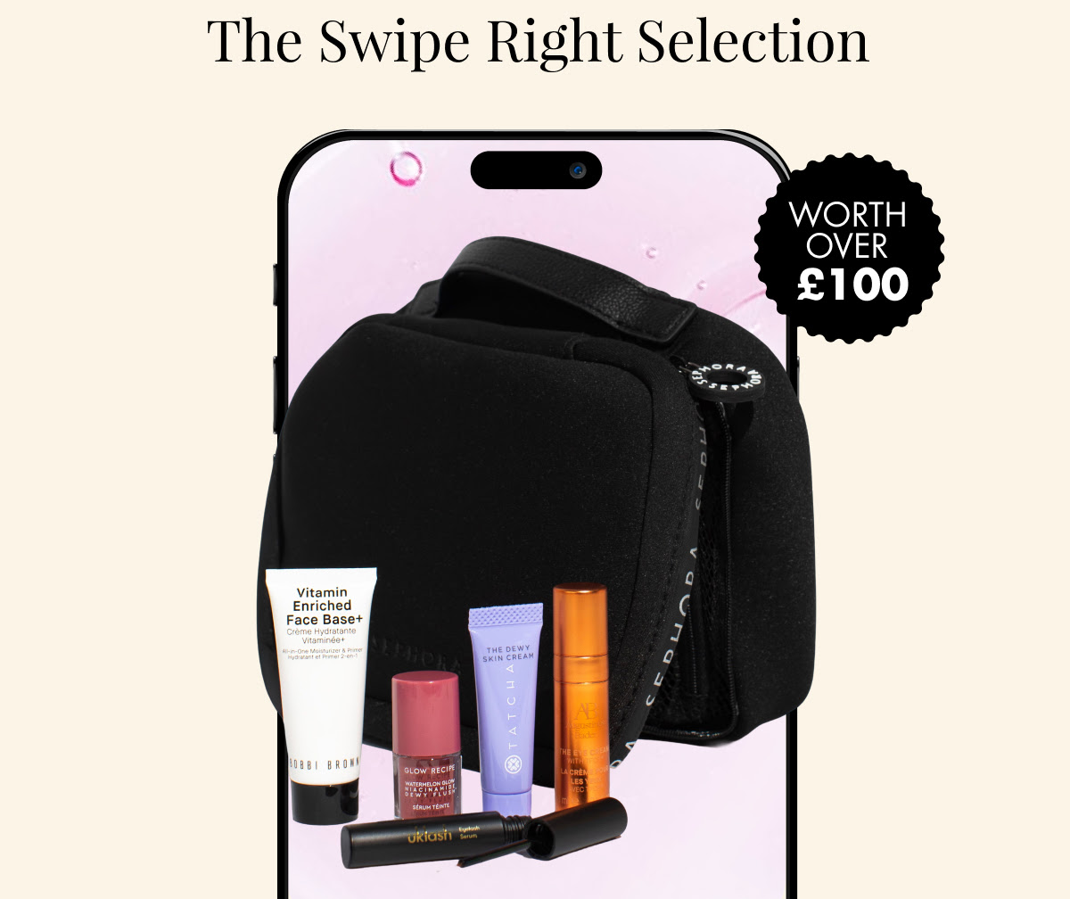 Sephora UK The Swipe Right Selection Beauty Bag 2026 Sephora UK The Swipe Right Selection Beauty Bag 2026