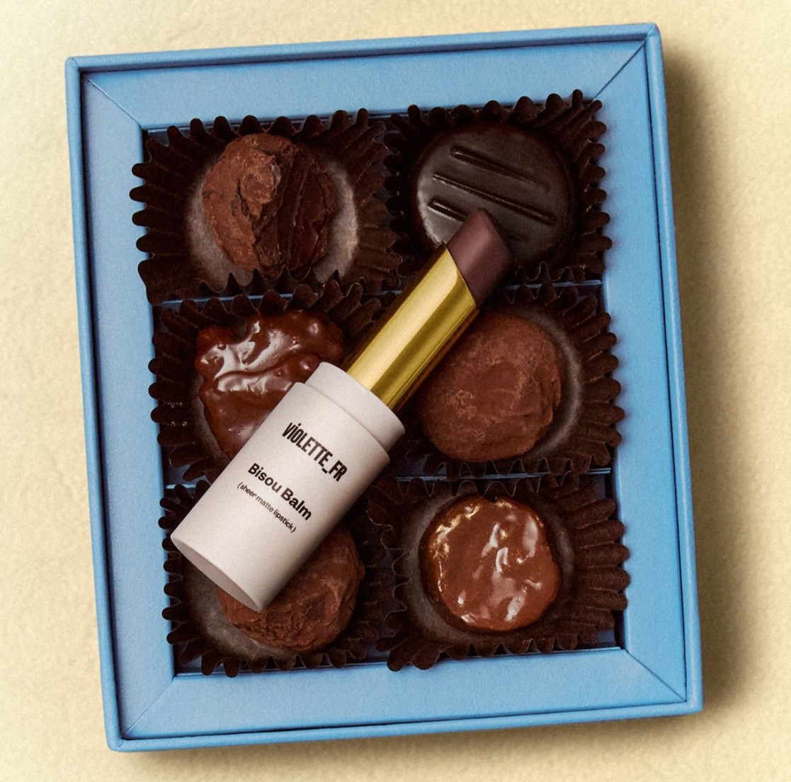 VIOLETTE_FR Bisou Balm in Chocolat VIOLETTE_FR Bisou Balm in Chocolat